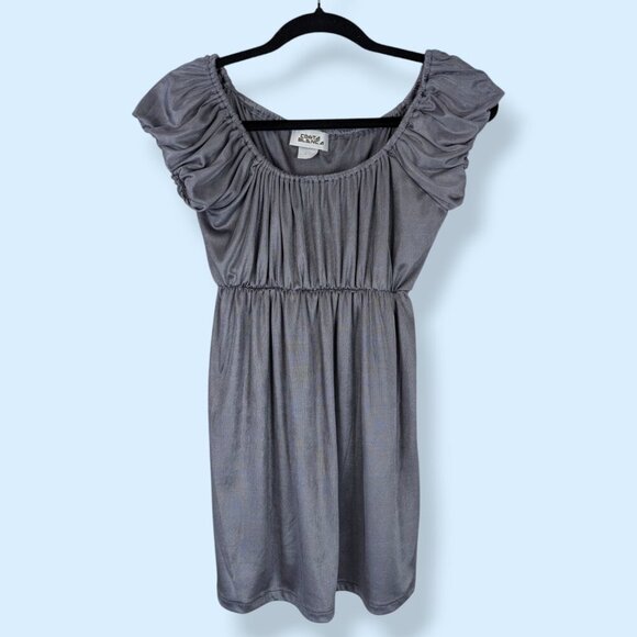 Costa Blanca Metallic Babydoll Top - Picture 5 of 7